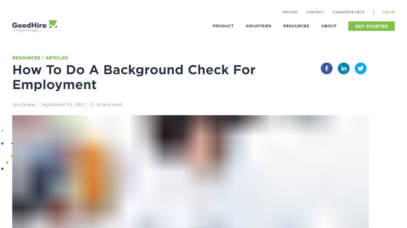 How to Do a Background Check for Employment | GoodHire